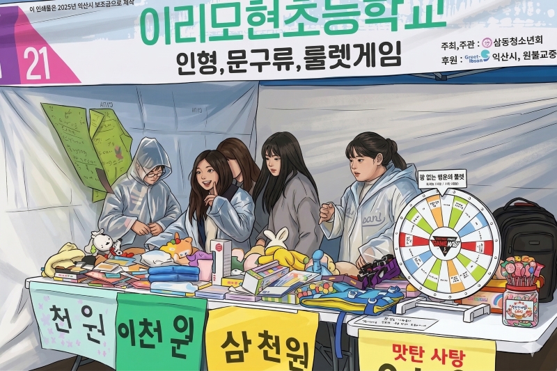 청소년 나눔바자회